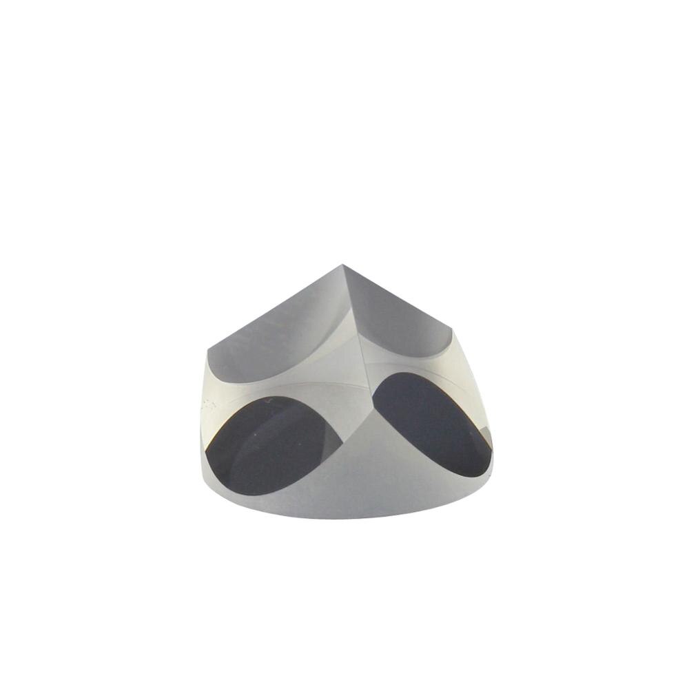 1PCS64mm diamètre coin Cube prisme, 48mm hauteur trièdre rétroréflecteur, 5 arc secs