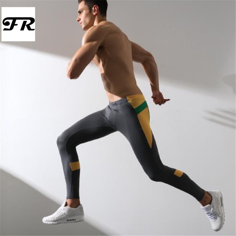 Fr miesten lämminhousut,miesten leggingsit,miesten ohuet stretch-leggingsit