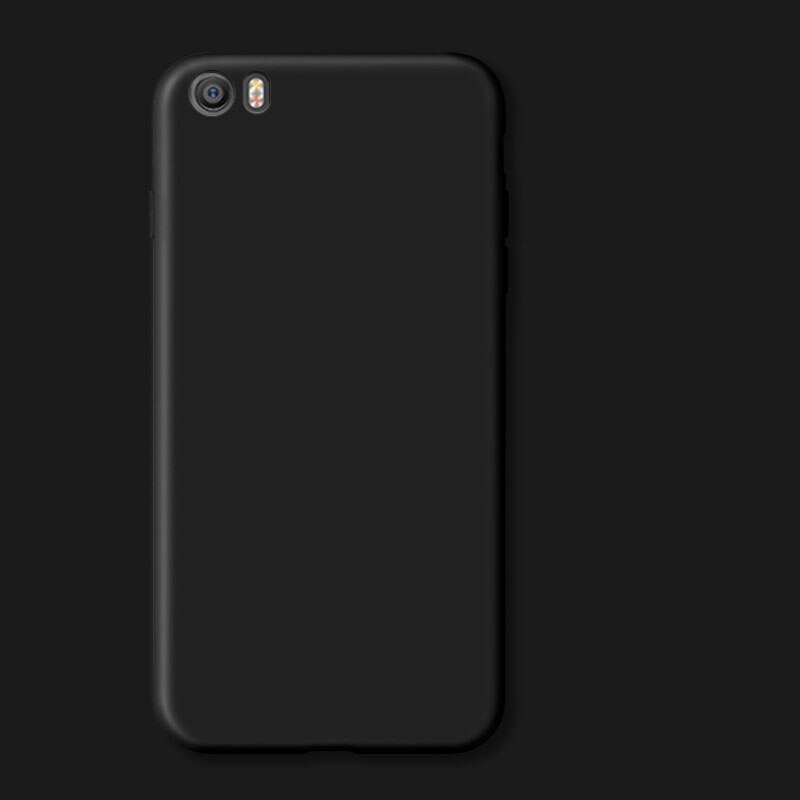 Fundas Caso Per Xiao mi mi 5 mi 5 m5 di lusso liquido opaco Molle Del Silicone Del Telefono Custodie Per Xiao mi mi 5 mi 5 m5 posteriore Della Copertura armatura Coque: black / only case