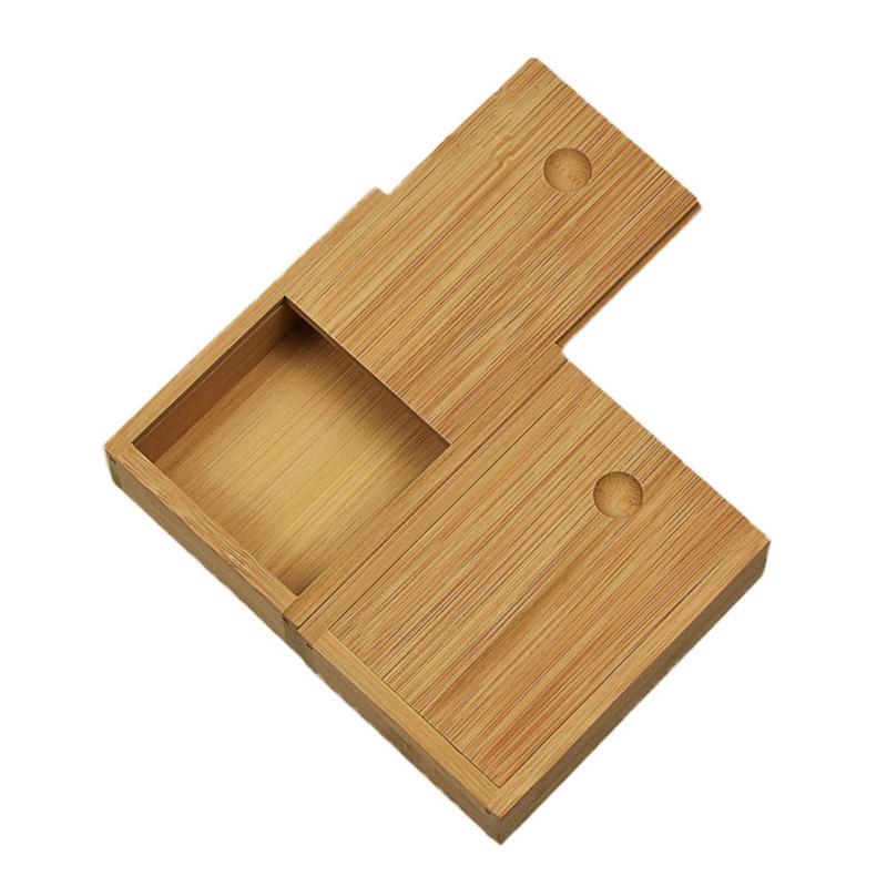 Bambus Kasten Kreative Schreibtisch-Organizer Holz Lagerung Kasten Poker fallen Kasten Kekse Lagerung Halfter Tisch Dekorationen