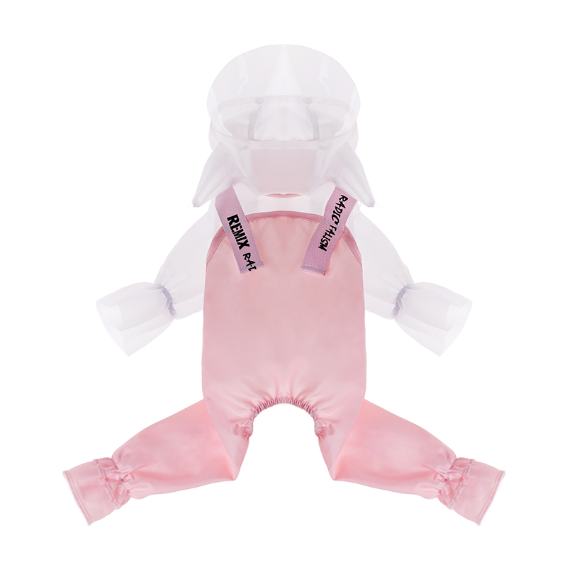 HOOPET Pet Dog Raincoat Clothes Waterproof Rain Jumpsuit For Small Dogs Outdoor Pet Clothing Coat Pet Supplies