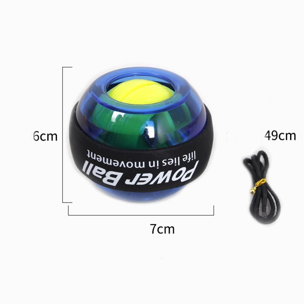 LED Handgelenk Ball Trainer Energie Kreisel Trainer Ball Unterarm Handgelenk-stärkungsmittel Spinner Ball sterben Hand Trainer Fitnessstudio Fitness Ausrügestochen