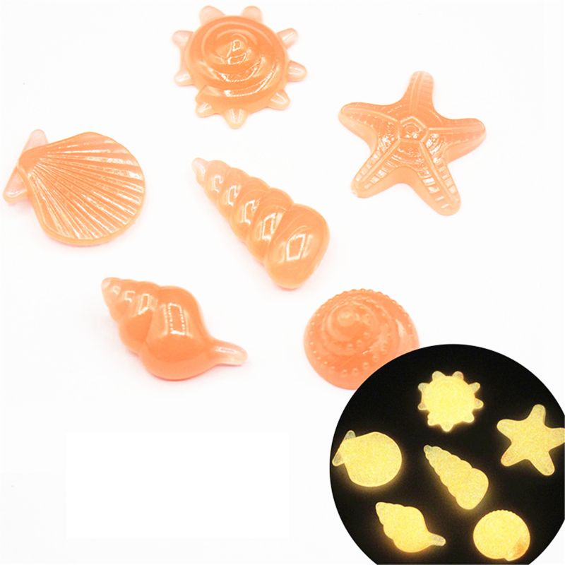 80pcs Glow in the Dark Stones Rocks for Walkways Garden Path Patio Lawn Yard Decor Fish Tank 72XC: F