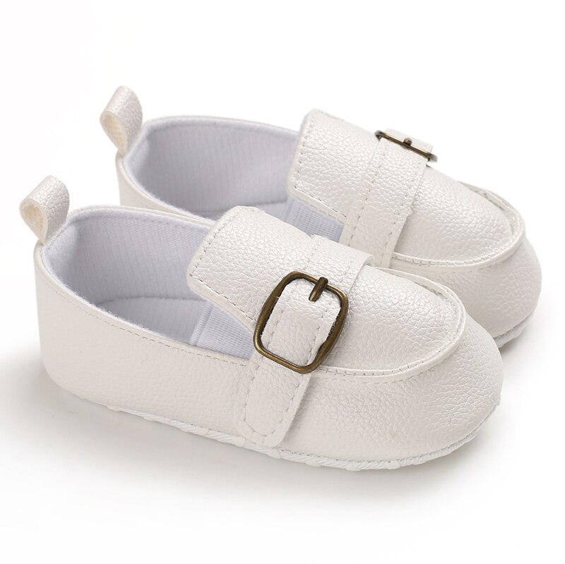 Niño niña niño deportes zapatillas de deporte Zapatos bebé niño chico de Casual zapatos de cuero: Gris / 7-12 meses