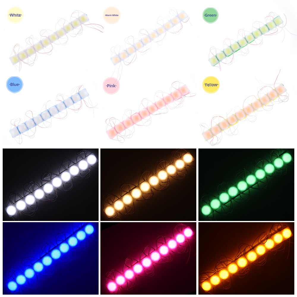 DC12V Superbright LED Injection COB Module Waterproof LED Backlight Advertisement Channel Letter Module 20PCS/Lot