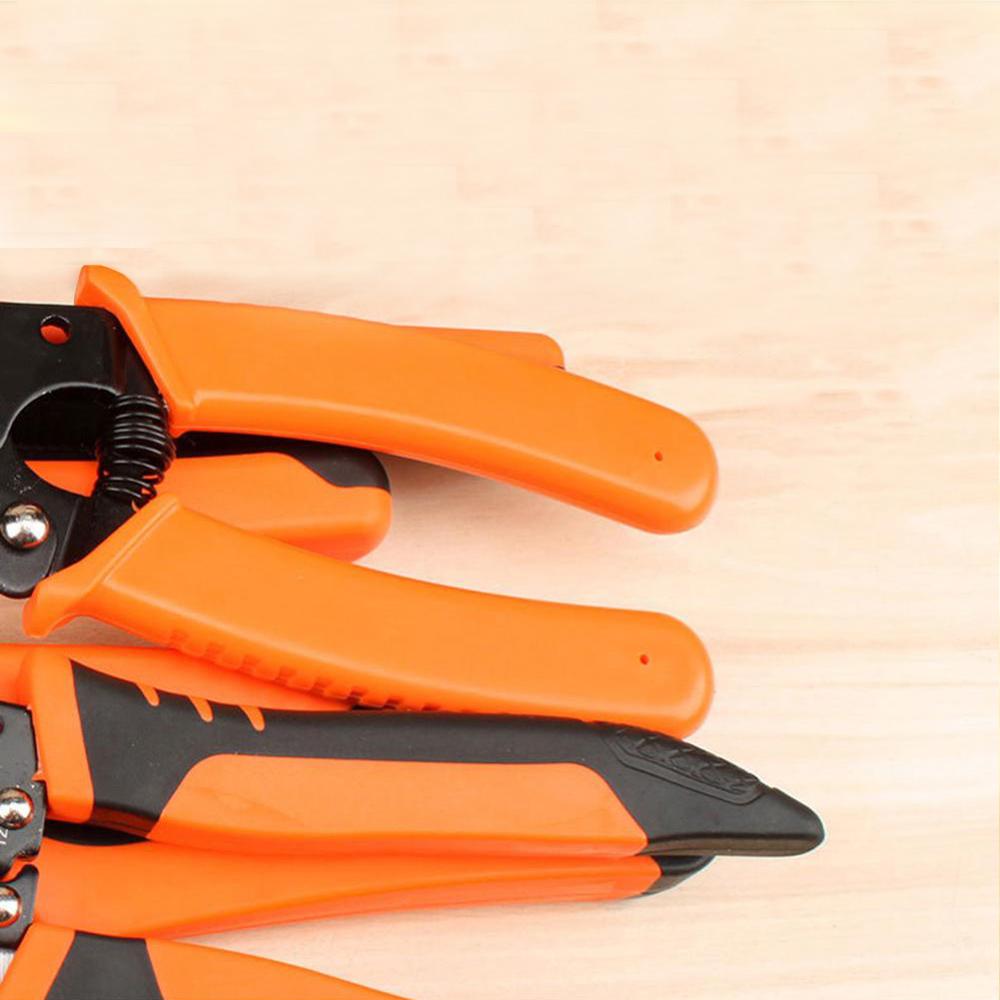 Multifunctional Crimping Pliers wire stripper Cutter Crimper Automatic Terminal Crimping Plier Tools Manganese Alloy Hand Tool