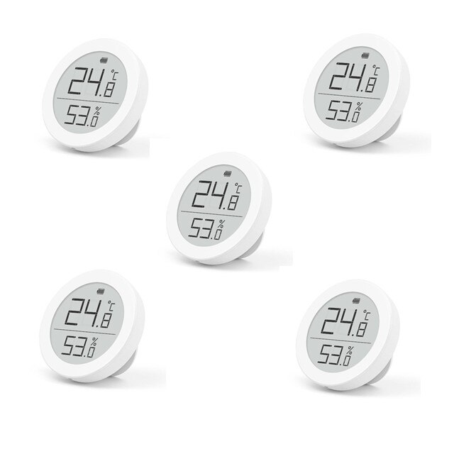 qingping Temperature Humidity Sensor Data Storage Electronic Link INK Screen Digital Thermometer Sensor