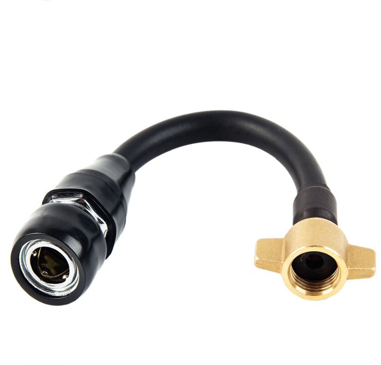 Connection Pipe for Air Intake Joint of Gas Storage Tank of Truck and Truck Air Intake Valve of Pneumatic Dust Blower: black