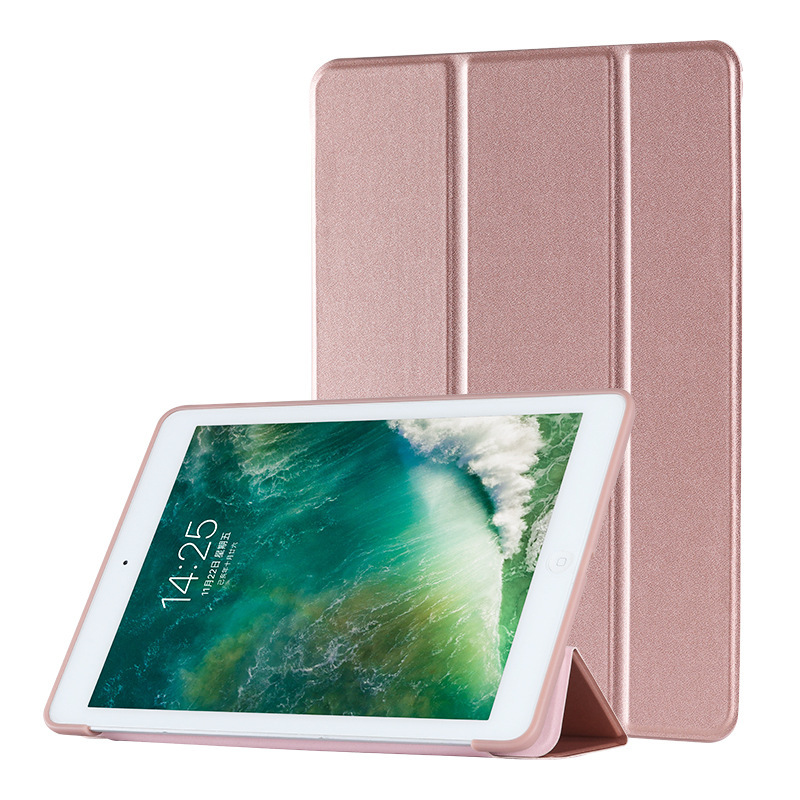 Pour Honor Pad 8 étui 12 pouces Tri-pliable en cuir PU souple Silicone support arrière coque de tablette pour Honor Pad 8 12 "2022 HEY-W09: Rose chaud