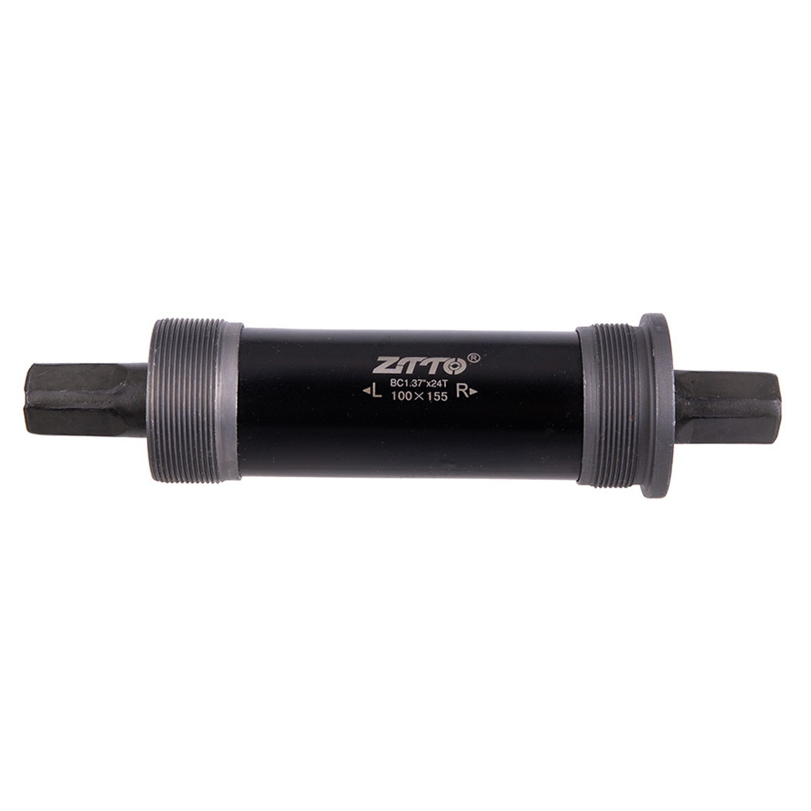 Métal vélo BSA pédalier 142 155 mm 177mm Quare trou manivelle axe vélo pièces BB pour carré conique axe pédalier