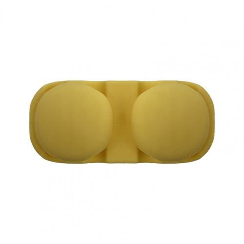 Organisateur de fil Compact et utile, 4/6 trous, gain de place, fixation de câble Portable, Flexible pour la maison:  Yellow 4