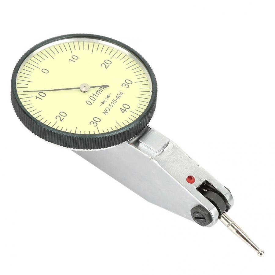 38mm Precision Tungsten Steel Dial Test Indicator Dial Gauge Meter Tool Lever Test Indicator Dial Gauge Dial Test Indicator