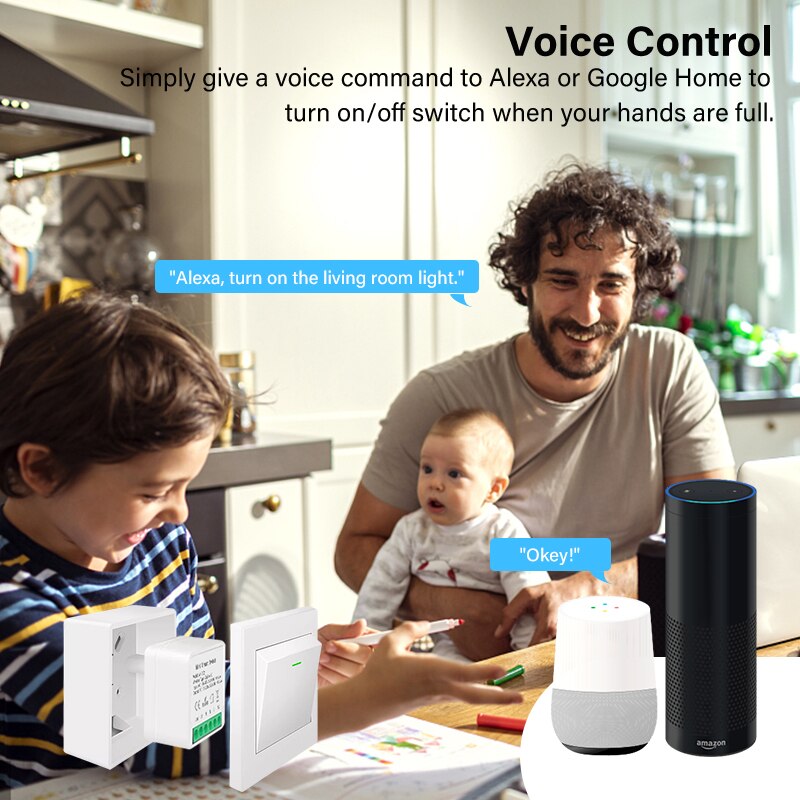 Aubess Tuya Zigbee Smart Switch Hub Gateway Support Two Way Control Remote Control App Work With Smart Life Alexa Google Home