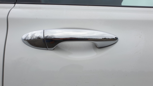 Para Hyundai I10 Grand I10 X cubierta cromada de manija de puerta de coche embellecedor estilo superposiciones Accesorios