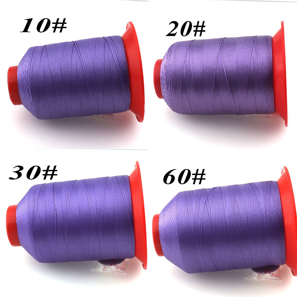 Purple Four Size High Tenacity Nylon Sewing Thread For Hand Sewn&amp;Machines Patchwork Leather Hand Stitch Jewelry Accessories
