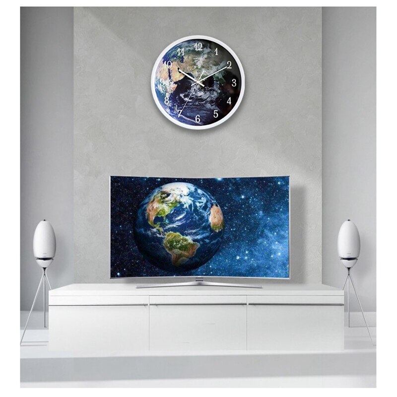 GEEKCOOK Luminous Wall Clock Modern Voice Control ... – Grandado