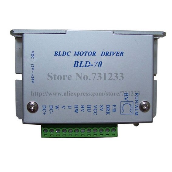 12V 24V BLDC Motor Driver 70W DC Brushless DC Motor Driver Controller BLD-70