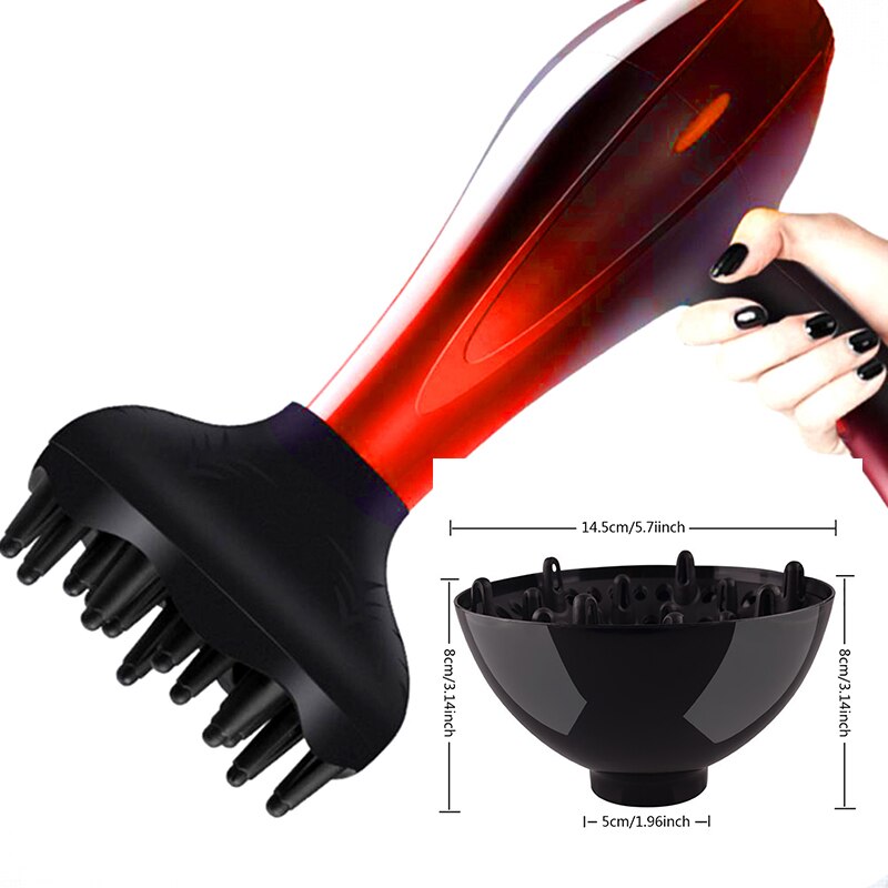 Universele Haar Krul Diffuser Cover Diffuser Schijf Haardroger Krullend Drogen Blower Hair Curler Styling Tool Accessoires Voor Salon: as picture