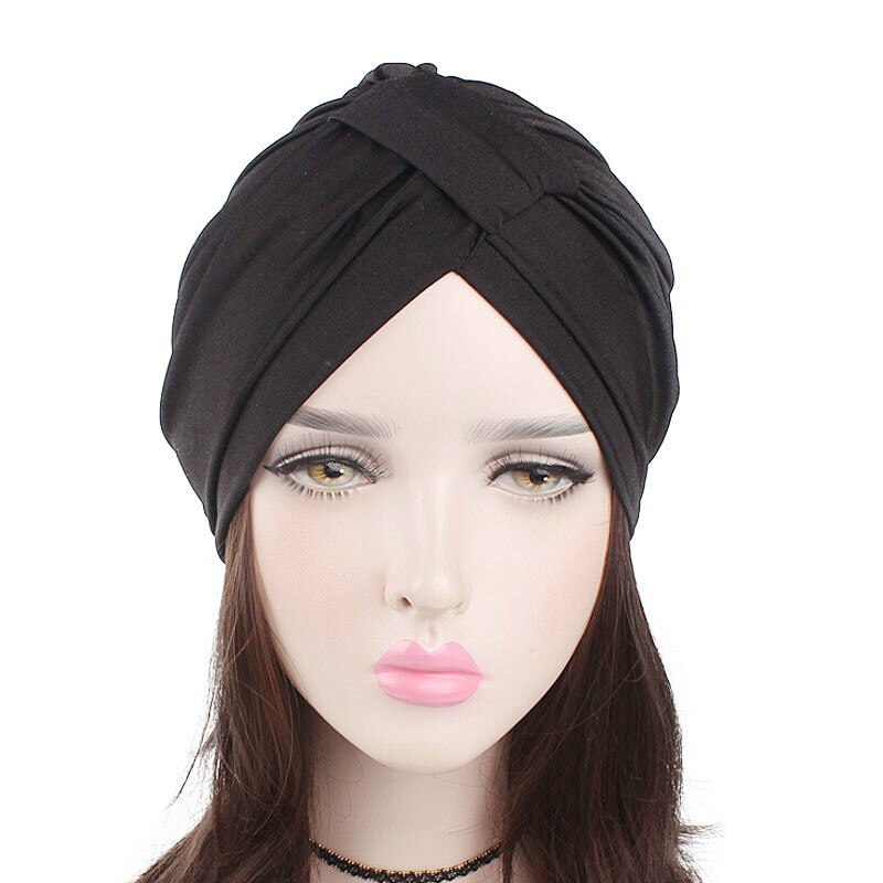 Nouvelle femmes Hijab chapeau coton Turban dôme casquette chapeaux pour musulman Hijab tête foulards dames Bonnet chapeau Turban chapeau