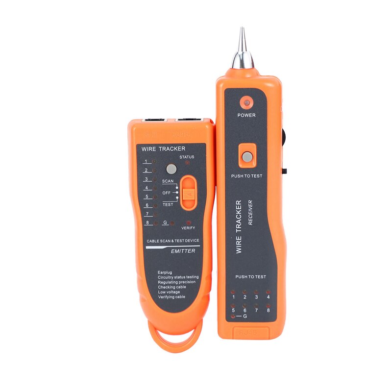Utp Stp Cat5 Cat6 Rj45 Lan Network Cable Tester Line Finder Rj11 Telephone Wire Tracker Tracer Diagnose Tone Kit Xq-350