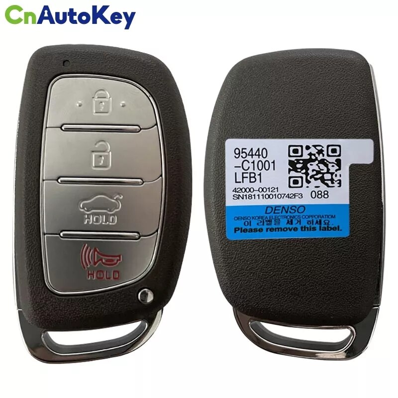 CN020146 For Hyundai Sonata Genuine Smart Key Remote 4 Button 433MHz 95440-C1001 95440-C1000 CQOFD00120