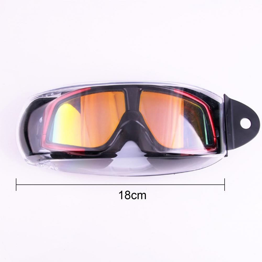 MC-3200 Zwembril Anti-Fog Shockproof Waterdicht Groot Frame Galvaniseren Zwemmen Bril Voor Strand