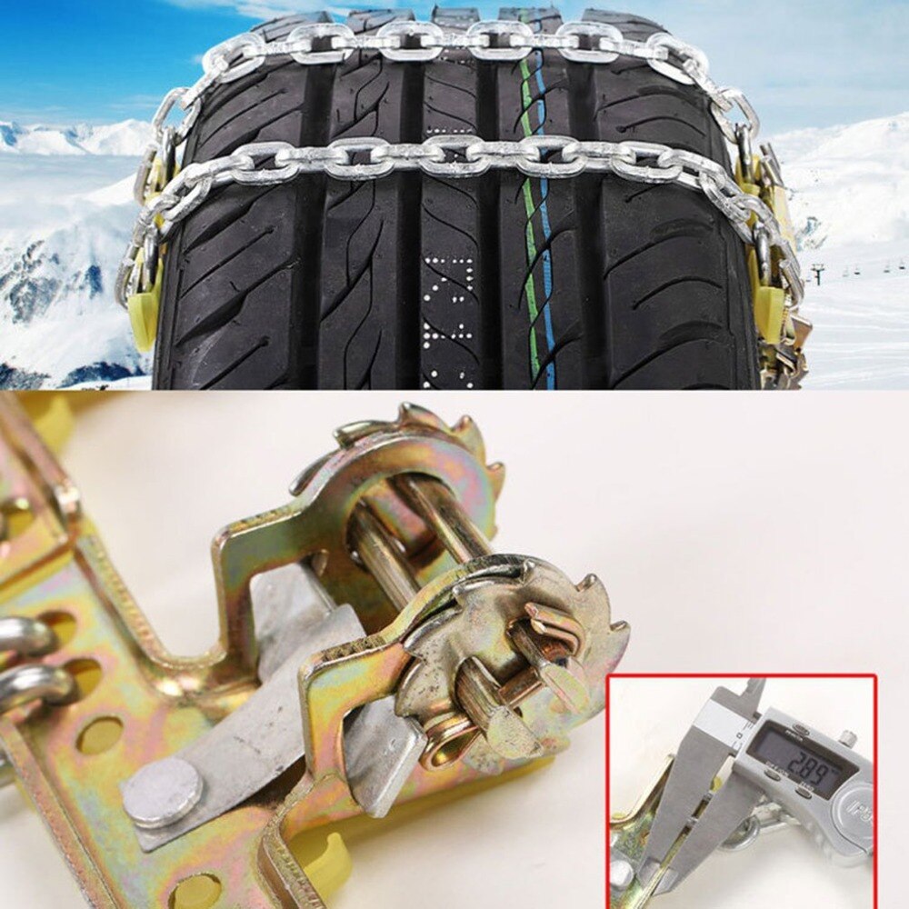 Automobile generale Pneumatico Anti-skid Auto Catena Catena Per Off-road Del Veicolo Da Neve Land Di Emergenza Catena Catena Universale