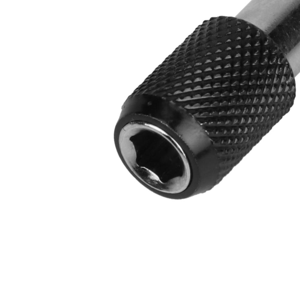 Arrilva 1/4" 60MM Impact Drive Hex Shank Quick Release Change Holder Bit Drill Chuck Adapter Magnetic Screwdriver Bit Holder