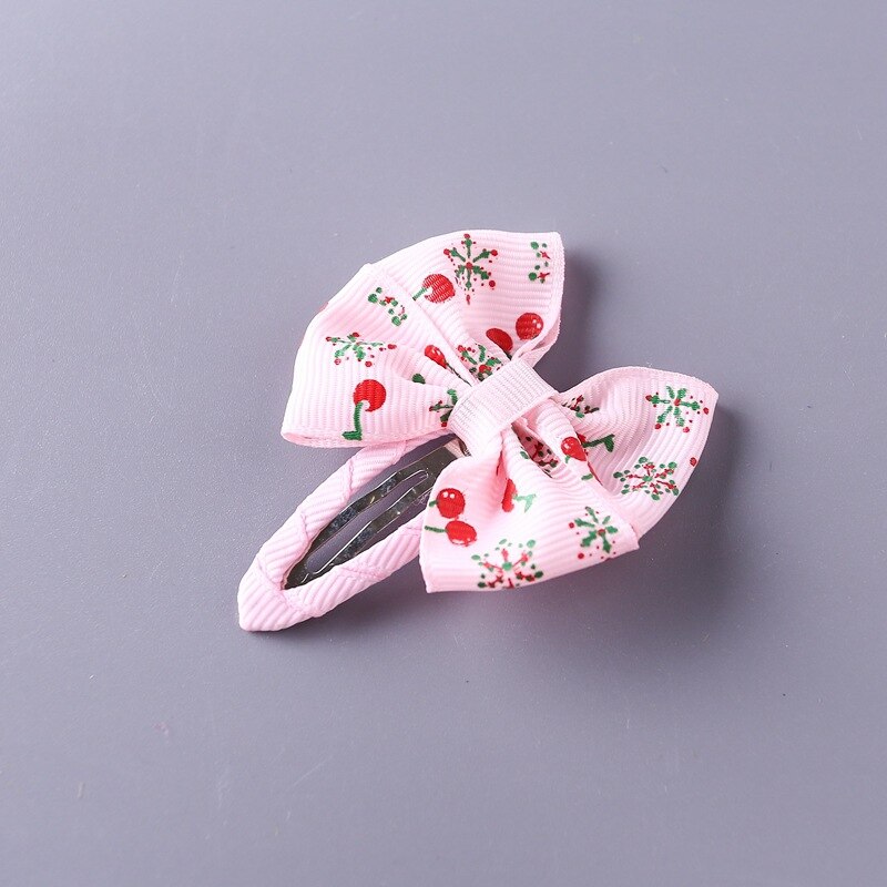 8 Pcs Striped Bowknot Cute Baby Hair Accessories Baby Girls Hair Pin Children Hairgrips Kid Headwear Barrettes Kids