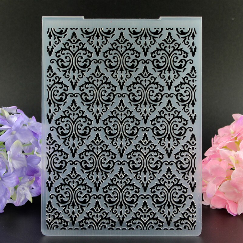 Classic flowers Plastic Embossing Folders for DIY Scrapbooking Paper Craft/Card Making Decoration Supplies Y028