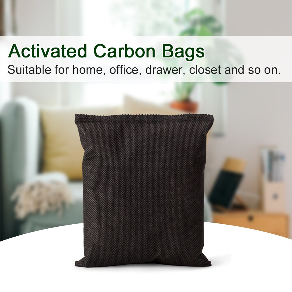 Bolsas de carbón activado de 200g para interior de dormitorio cajón de coche telas no tejidas desodorante eliminación de olores Bolsa De Oficina bolsas de carbón activado