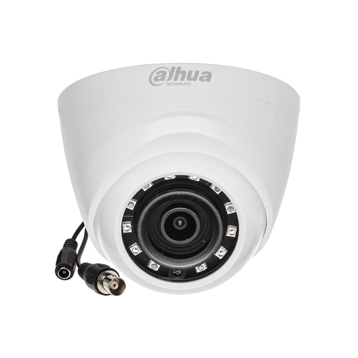Dahua HAC-HDW1200RP Telecamera Analogica cupola 1080P 2MP Ottica Fissa 2.8mm IP67 DC12V HDCVI accorto IR Carcassa Plastica DAHUA ah
