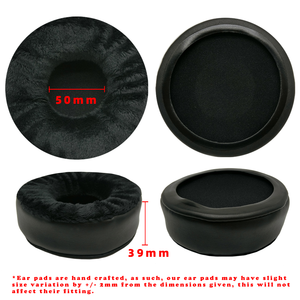 Almohadillas de repuesto para Massdrop x HiFiMAN HE4XX HE 4XX 4 XX, piezas de auriculares, cojín de cuero, funda de terciopelo para auriculares