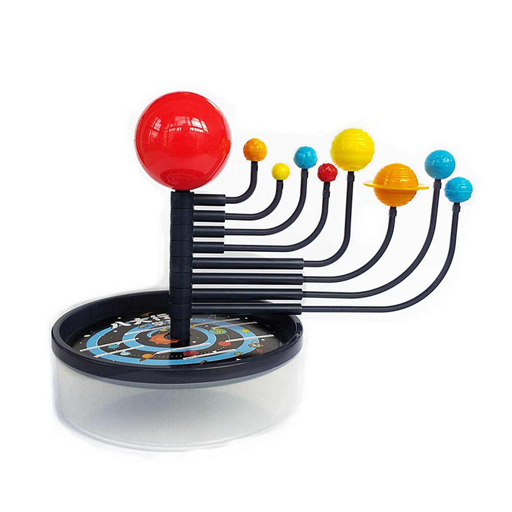 DIY Solar System DIY Eight Planets Science Toys Children Educational Games Planetarium Model Assembling Teaching Assembly Model