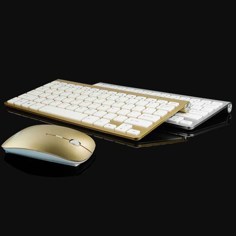 Waterproof 2.4G Wireless Keyboard Mouse Combo with USB Receiver for PC Laptop DOM668