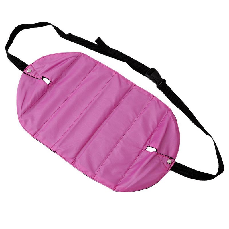 Voetsteun Draagbare Reizen Voetsteun Vlucht handbagage Voet Rest Office Voeten Rest Been Hangmat Travel Accessoires Voetsteun Hangmat: Pink