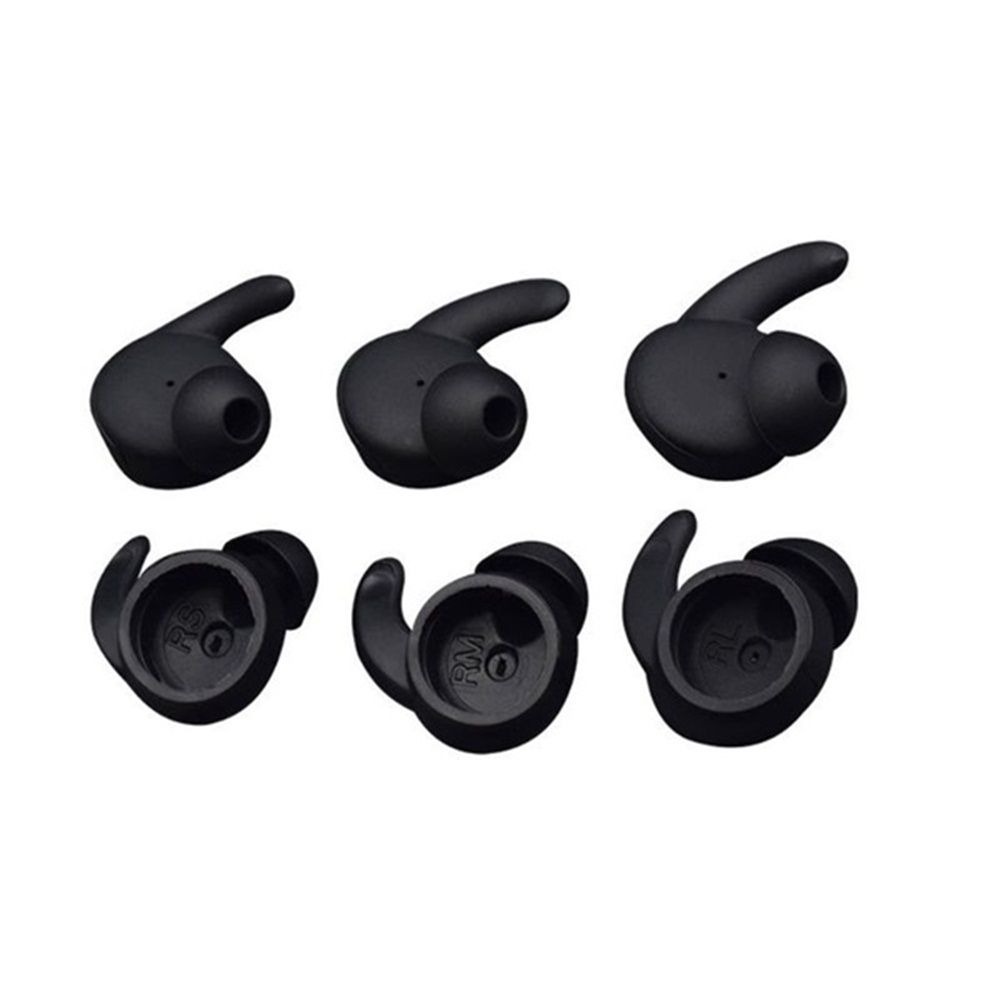 3 Pairs Bluetooth Headset In-Ear Oorhaak Siliconen Oordopjes Tips Oortelefoon Cover Oordopjes Voor Huawei Honor xSport AM61: Default Title