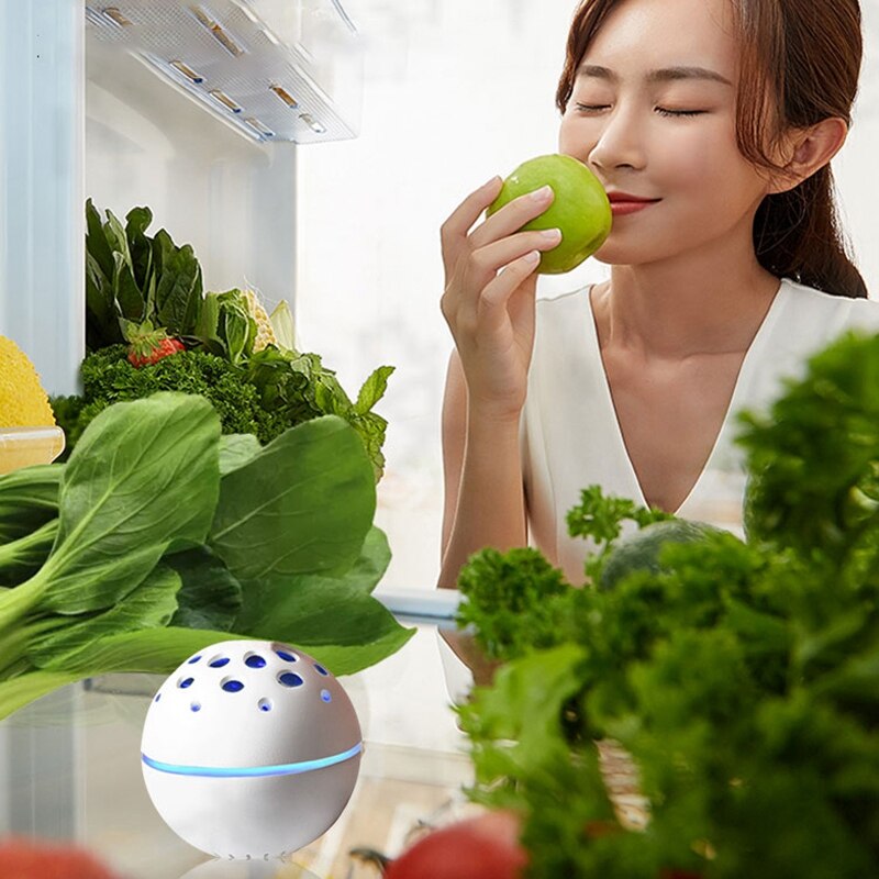 Usb Draagbare Ontgeuren Bal Koelkast Vers Houden Huishoudelijke Ontgeuren Bal Locker En Auto Ontgeuren Bal
