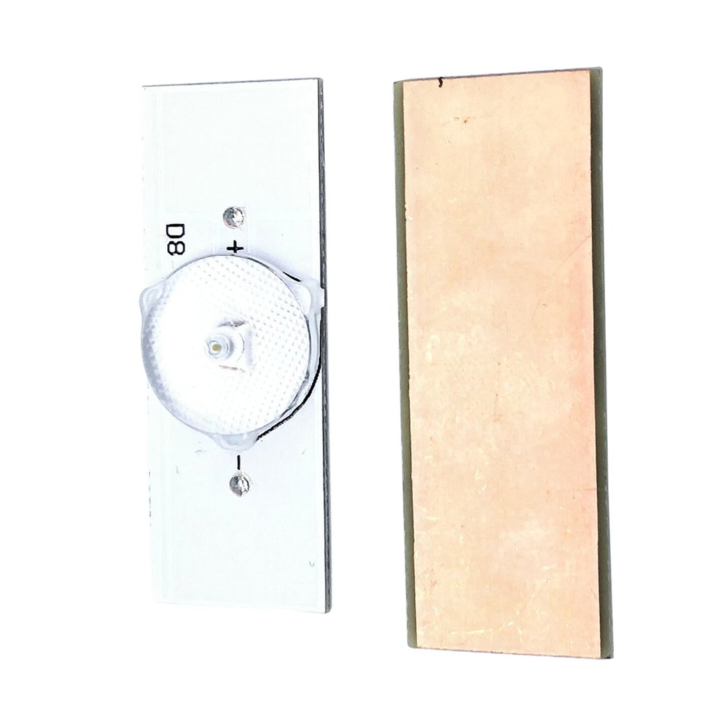 100Pcs 3V SMD Lamp Beads with Optical Lens Fliter Optical Lens Backlight Bead 3V Lens for 32-65 inch LED TV Repair