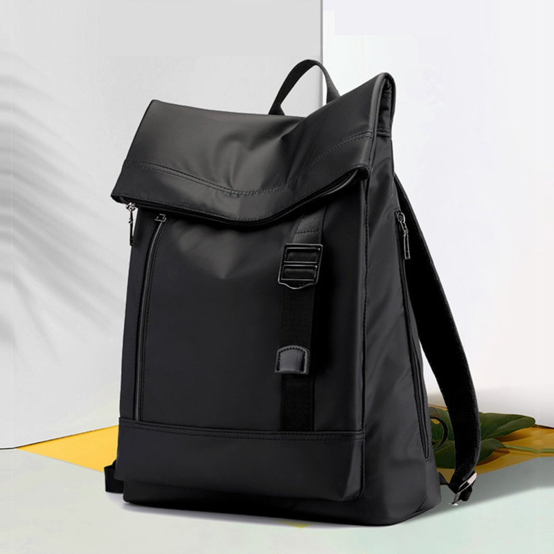 Grote Capaciteit Rugzak Zakelijke Laptop Rugzak Ruim Anti-Diefstal Comfortabele Business Mannen Leisure Rugzak Zwart