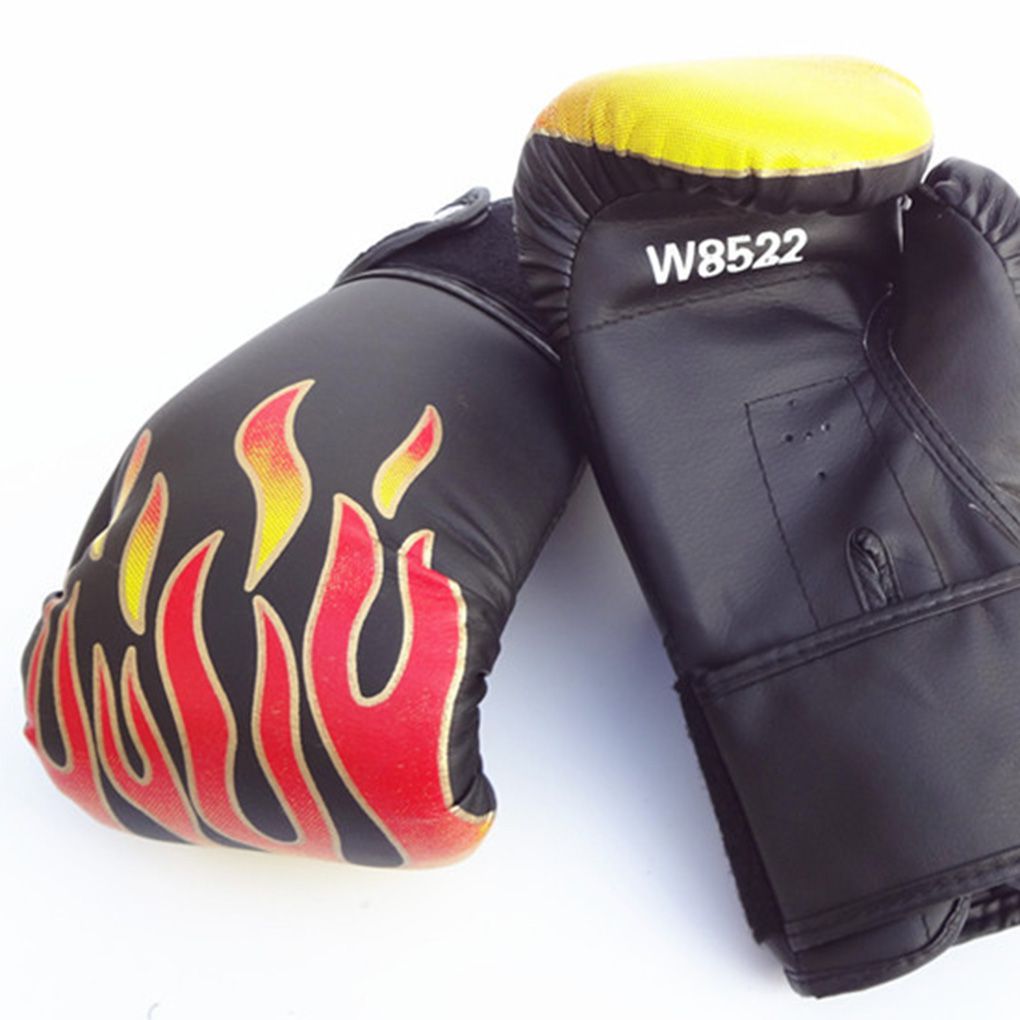 Bambini Guantoni Da Boxe Per Bambini Kickboxing Guanti Da Training Regolabile Sport di Combattimento Forare Sacchi Di Sabbia MMA Guantoni da boxe 23*15 centimetri