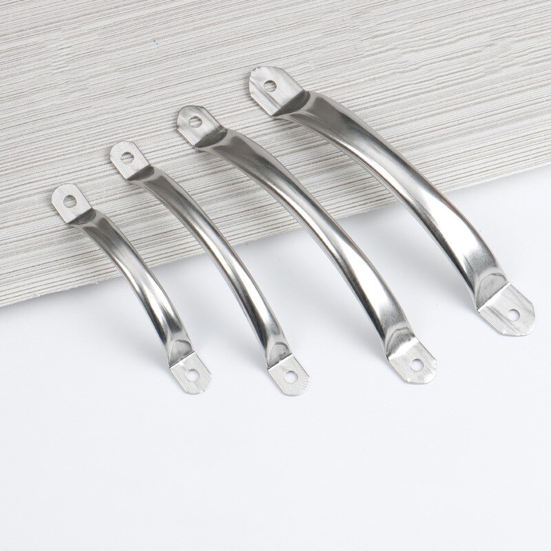 Stainless Steel Door Handles Cupboard Knob Silver Drawer Pulls Kitchen Cabinet Knobs 63mm 79mm 104mm 125mm Old Style