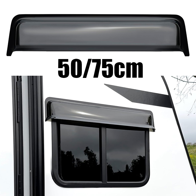1Pc 50/75cm RV Window Rain Shelter Long RainBlade RV Window Deflector And Sun Visor Rv Accessories