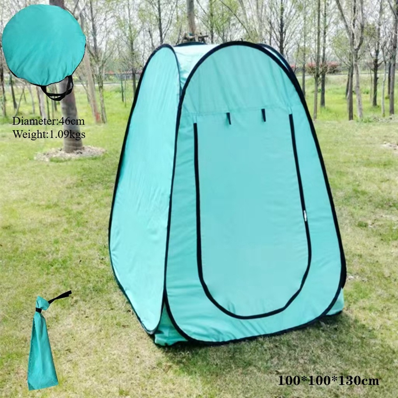 Camouflage Outdoor Changing Room Tent, Foldable High-speed Temporary Toilet, No Need To Build Bird Watching, Indoor Toy House: Blue