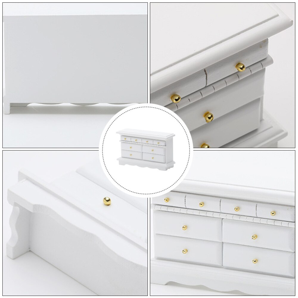 1pc exquisit Kreative Mini Haus Zubehör Seite Schrank Modell