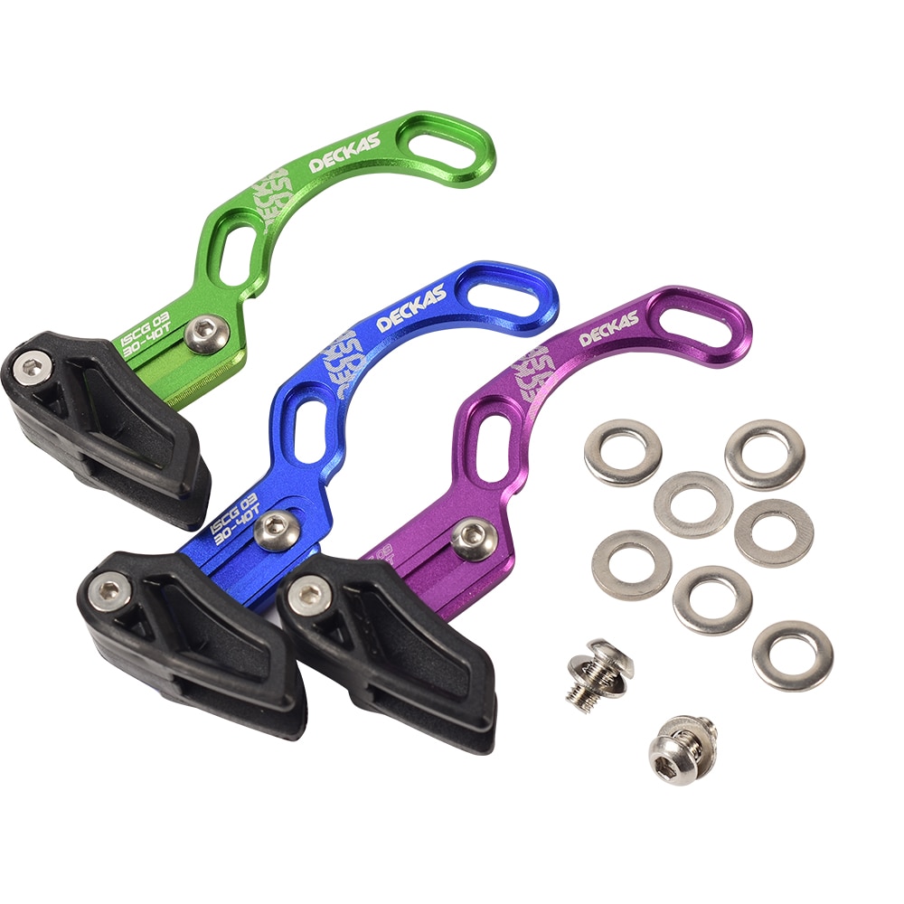 MTB Bike Chain Guide Ultra Light Bicycle Chain Stabilizer Mountain Road Single Speed Wide Narrow Gear Ring Chain Guide Anti