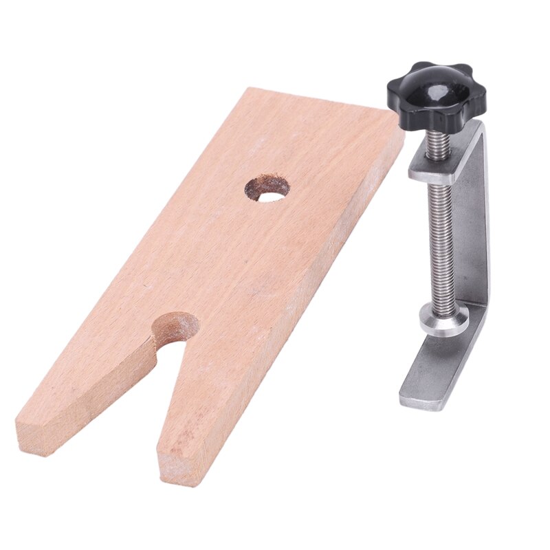 Guldsmede bænk pin clamp dybde v-slot klemme til bord arbejdsbord guldsmede værktøj
