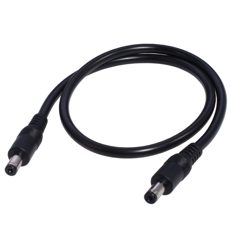 Gleichstrom-Netz stecker kabel 5,5x2,1mm Stecker auf 5,5x2,1mm Stecker Adapter Stecker Kabel verlängerung Strom versorgungs kabel für Router LED-Licht