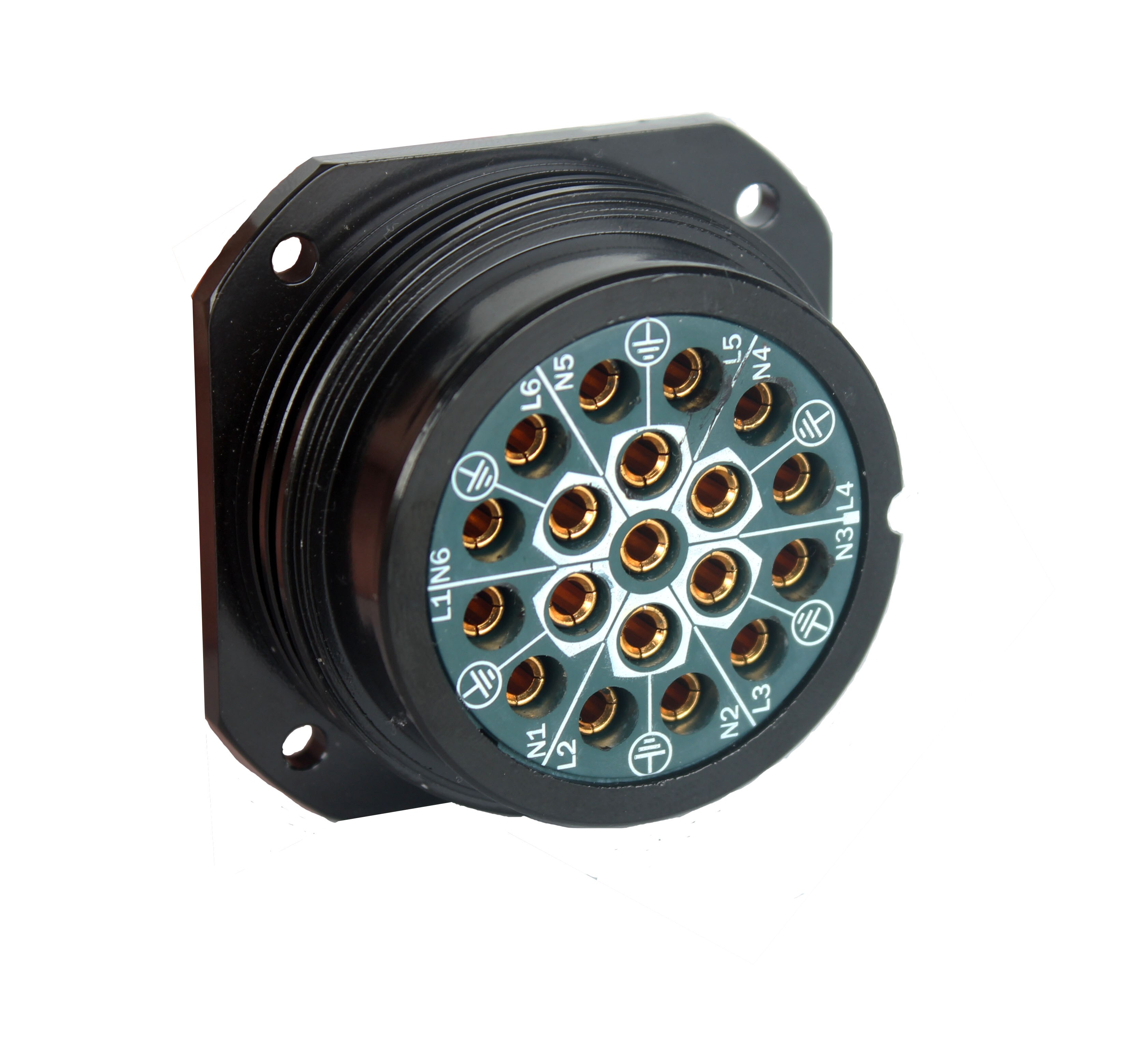 Socapex 19 pin del connettore per scatola elettrica impermeabile: 19P Female Socket