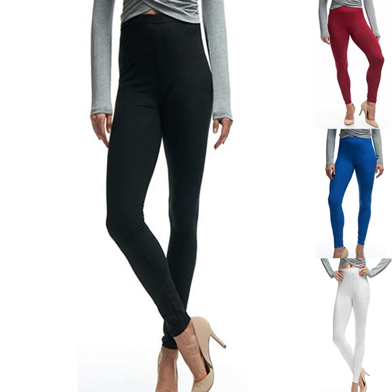 Damen-sporthose, lässig, hoher bund, elastisches material, einfarbig #39 damen-sport-, fitness- und laufhose
